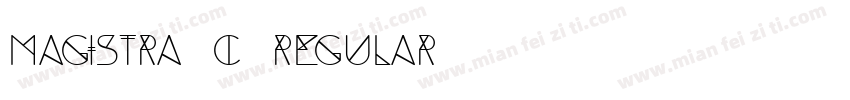 Magistra1C Regular字体转换